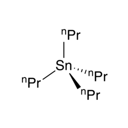 Tetrapropyltin Chemical Structure